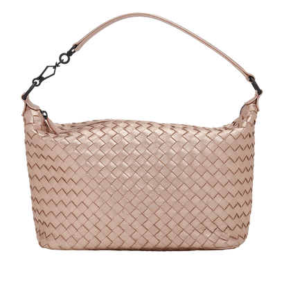Intrecciato Shoulder Bag, front view